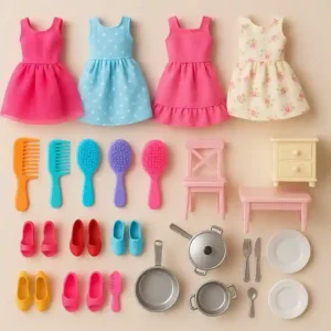 Accesorios y casas de muñecas