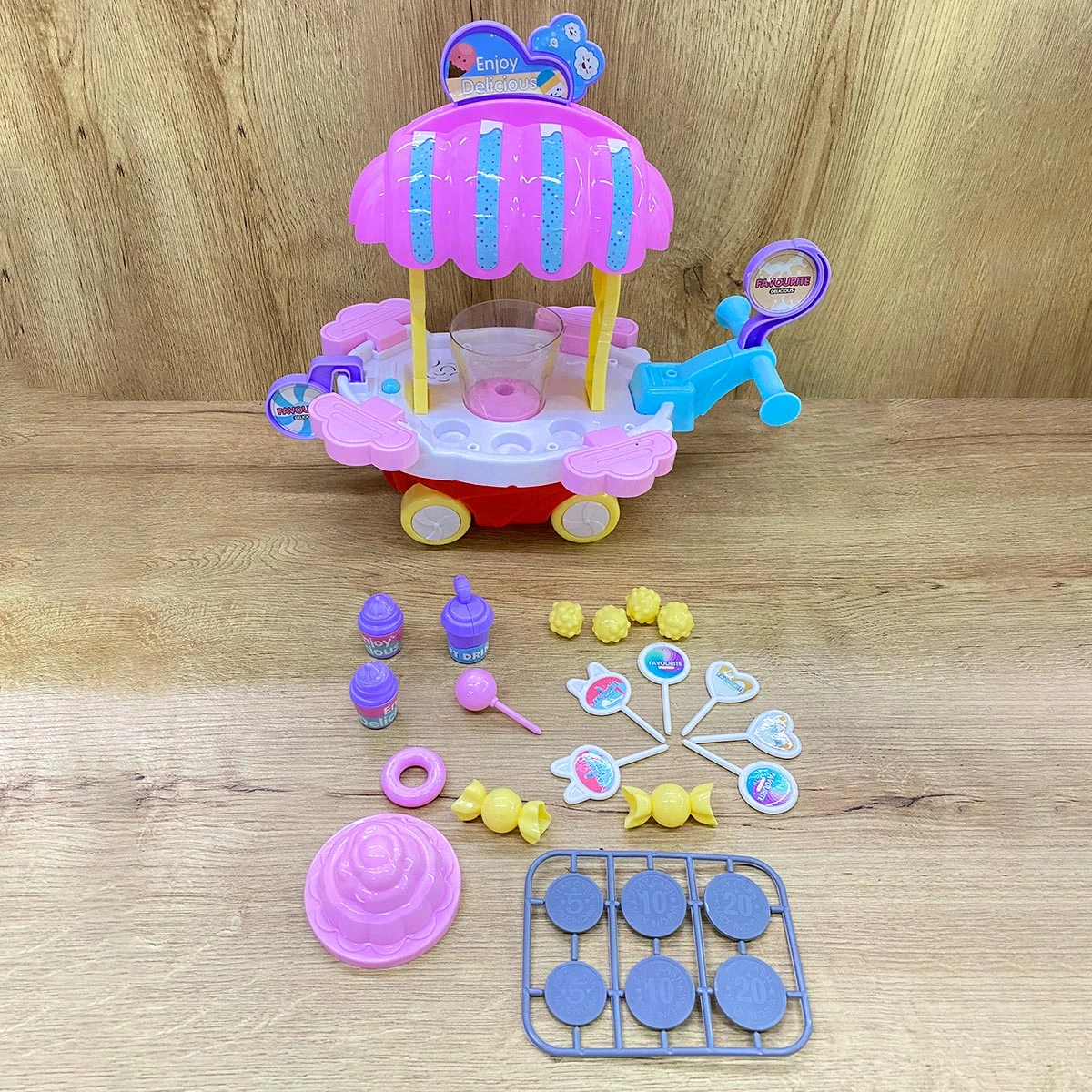 Carrito interactivo y accesorios 910253