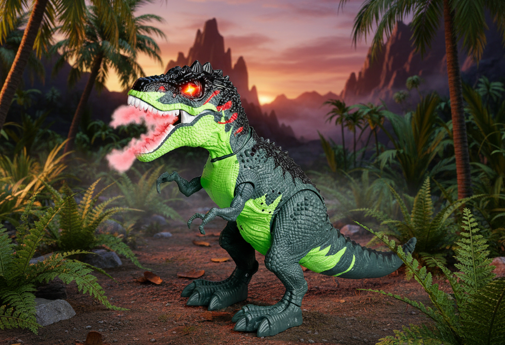 Dinosaurio Pone Huevos Vapor Luces PVDR 019 910252