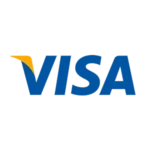 Logotipo azul de VISA